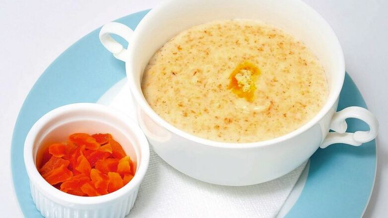 Porridge con zucca per la gastrite